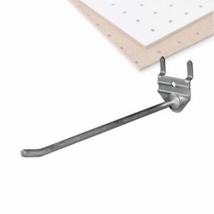 Pegboard Hooks with Steel Back | LD Masonite (Pack of 10)