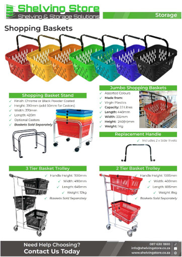 2026 Shopping Baskets